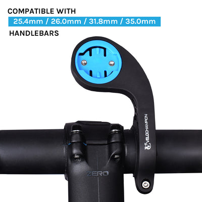 velochampion wahoo compatible handlebar mount fits most handlebars