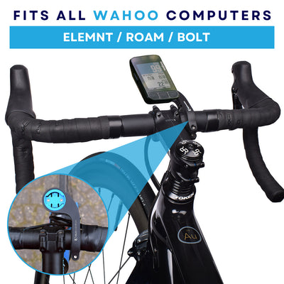 velochampion wahoo compatible handlebar mount roam elemnt bolt