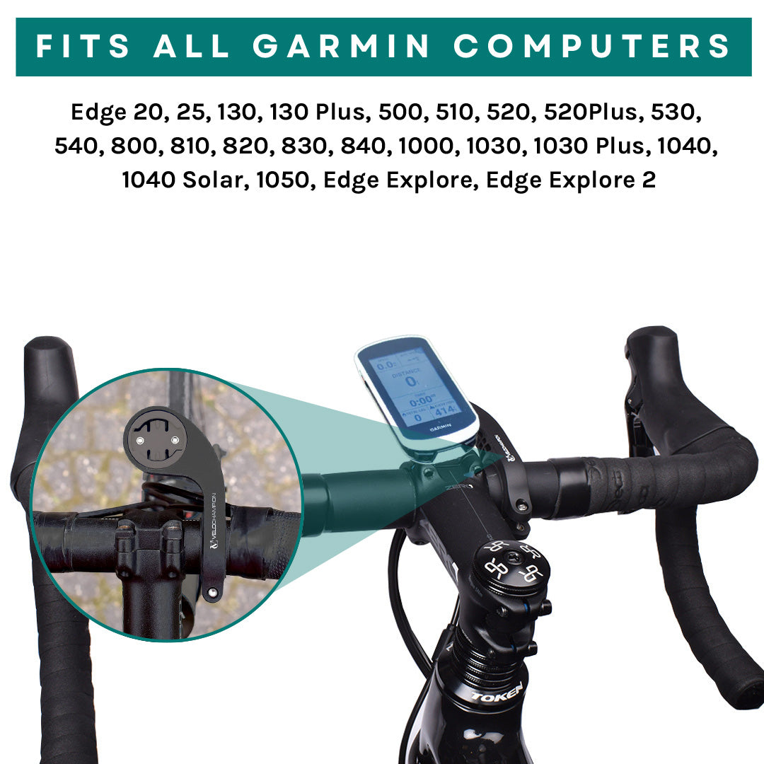 Garmin Compatible Mount Handlebar GPS Mount VeloChampion