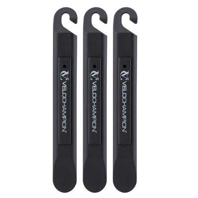 VeloChampion Bicycle Tyre Levers (Set of 3) Black