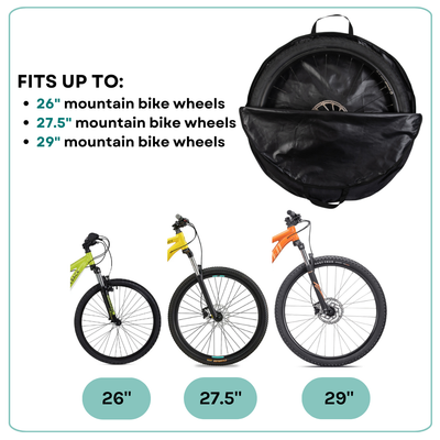 VeloChampion 27.5" 29" Bike Wheel Storage Bag