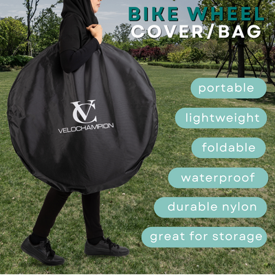 VeloChampion 27.5" 29" Bike Wheel Storage Bag