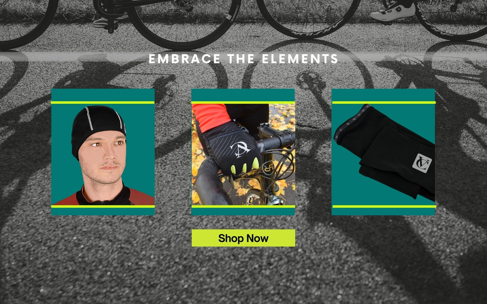 velochampion winter cycling collection outlet store web banner